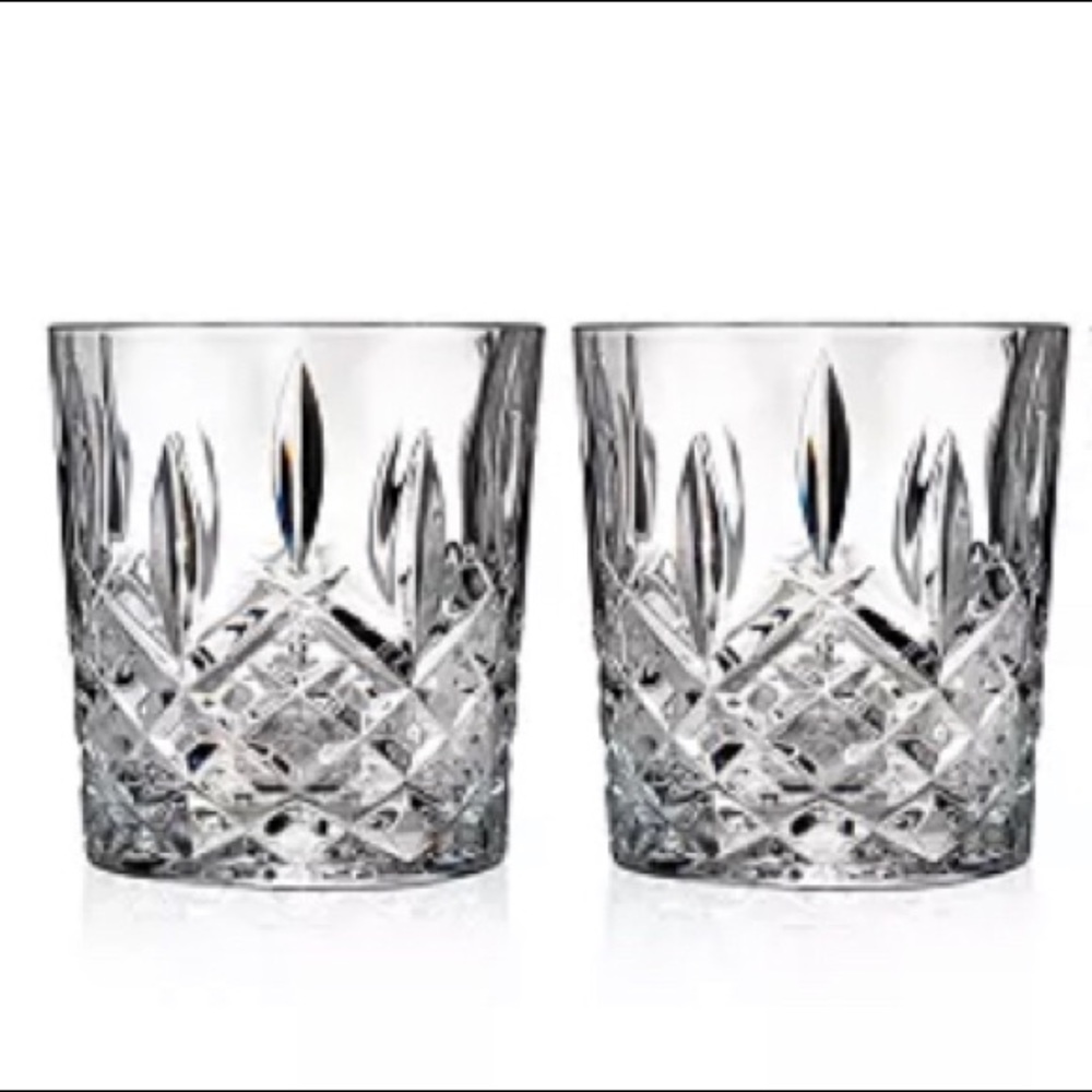 Waterford Double Old Fashioned Glasses: Set of 2